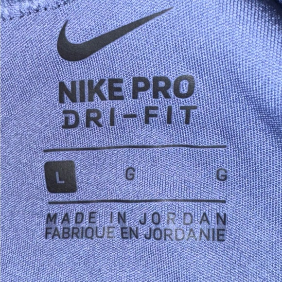 NIKE PRO Dri- Fit W NP elastic strap tank top women’s size large L - Picture 12 of 13